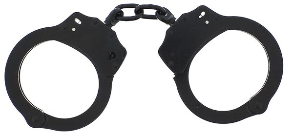 Picture of BLACK FINISH HANDCUFFS
